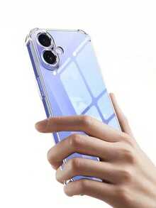 透明超薄软壳，四角保护，兼容 17 Pro Max、17 Air、Apple 17、16 Pro Max/16 Pro/16、15 Pro Max、15 Pro、15、14 Pro Max、14 Pros、14、13 Pro Max、13、13 Pro、12、12 Pro Max、12、11 Pro、X11、11、Pros 16/15/14 Plus、13、12 Mini、Xs Max、XR、Xs/X、7/8 防摔手机壳 - 無色 - 查看 4