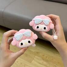 3D Cartoon Kawaii Piano Soft Silicone Earphone Case For Pro3 Pro 2 Pro  1 2 3 4 Protection Headphone Cover - Piano-xy-pendant - View 4