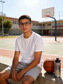 1 Par de Óculos Retangulares Pretos Transparentes, Óculos de Moda Casual Feminina, Adequado para Uso Diário - Preto - Visão 7