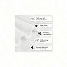 Plims Large Blanket Bed Personalized Blanket King Size Decorative Blankets For Sofa Luxury Bedding Fluffy Soft Blankets & Throws - Black - View 4