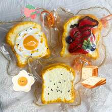 软绵绵面包系列 高颜值慢回弹超柔软可捏减压玩具 - 彩色 - 查看 5