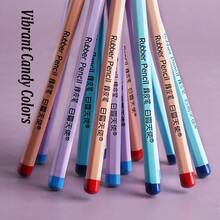 12pcs Hexagon Erasers, Ideal As Birthday, Christmas And Thanksgiving Gifts. Soft Erasers Suitable For School, Home And Office Use. - Pen-shaped Eraser - View 4