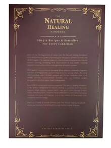 The Natural Healing Handbook:  Simple Herbal Remedies And Holistic Recipes To Support Immunity, Reduce Inflammation, And Restore Balance Naturally - 長方形 - 查看 2