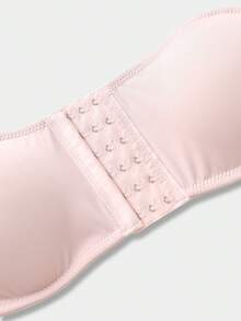 Áo lót không dây cài trước dành cho nữ, áo croptop nâng đỡ không đường may, nội y gợi cảm cho đám cưới, trang phục mùa hè. - Hồng - Xem 9