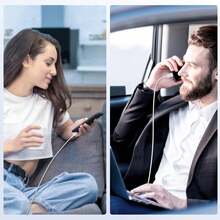 Cable de datos blanco de PVC 1-3 piezas Carga rápida PD 200 cm Cable de carga compatible con iPhone 14 Pro Max/14 Pro/14 Plus/14/13/12/11/Xs Max/XR/X/ Serie Adaptador de cargador rápido Regalo del Día de la Mujer Celebración de cumpleaños y aniversario - Blanco - Ver 3