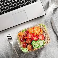 32-Piece Glass Food Storage Containers (16 Glass Bowls + 16 Lids) With Upgraded Snap Locking Lids – Airtight Lunch Containers, Suitable For Microwave/Oven/Refrigerator/Dishwasher (Blue) - 藍色 - 查看 3