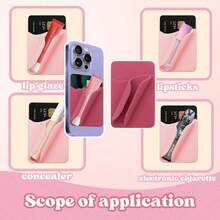 Soft Touch Silicone Lip Gloss Phone Case For IPhone 17/16/15/14 Pro Max/Pro 16/15/14 Plus 17 Air 17/16/15/14, Minimalist Matte Design, Shockproof & Anti-Fingerprint Cover - Quả cam - Xem 6