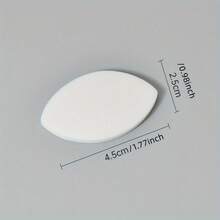 Beginner Friendly Eyelash Extension Pads, Soft & Fine Texture Eye-Shaped Eyelash Tool, Maple Leaf False Eyelash Pads, Powder Puff (Purple) - Multicolor - View 3