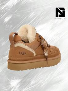 UGG Lowmel Chestnut (Women's)- Women's Cozy Indoor-Outdoor & Snow Day Wear Shoes With Cloud-Level Comfort, Low-Profile Casual Design For Autumn Winter-Easter Gift– Snow Boots-1144032 CHE - 栗 - 查看 4