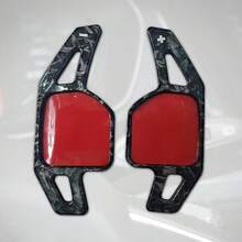 2pcs ABS Plastic Gear Shift Paddle Shifter For Audi A3 A4L A6L A8 Q3 Q5 Q7 S6 S7 - Audi A3 A4L A6L A8 Q3 Q5 Q7 S6 S7 - View 2