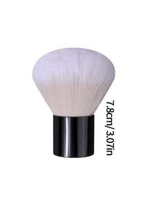 1支软纤维大号指甲刷，多功能化妆刷，可用于粉底、腮红、指甲粉尘清洁，简约设计 - 淺灰色 - 查看 8