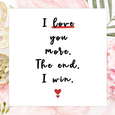 我爱你胜过一切 - 致丈夫、男友、妻子、女友、伴侣，致他、致她