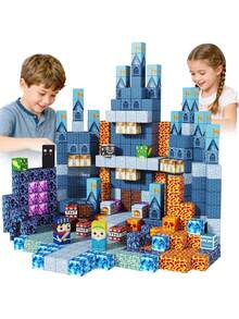 Juguete de Bloques de Construcción de 100/150 Piezas,Construcción 3D, Juguete Sensorial Stem y Montessori, Juguete Educativo Creativo, Regalo Ideal para Niños y Niñas (100pcs Tipo B),40996084 - Multicolor - Ver 1