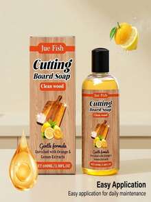 jakehoe Kitchen Cutting Board Cleaner, Deodorizing And Mold Removal Daily Cleaning Renewal Gloss Cleaner, Kitchen Utensils, Kitchen Cleaning Tools, Cleaner, Degreaser - Liquid - View 4