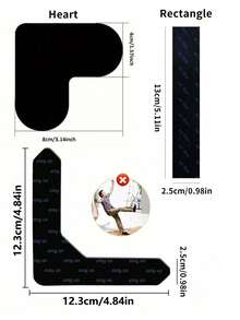 4/8/12/1 Pack Of Carpet Anti-Slip Fixing Tape, PU Material, Washable, Residue-Free, Reusable, Washable Fixing Stickers. - Multicolor - View 3