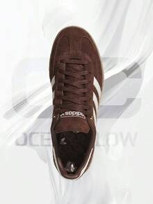 Adidas Handball Spezial 'Auburn Off White' (Women's)– Women's Lifestyle Sneakers – Shoes For Woman -Vintage -Spring & Summer-Inspired Running Shoes, Shock-Absorbing Comfort, Gym To Streetwear Casual Wear-Easter Gift–JQ4489 - Nâu đỏ/Trắng ngà/Nướng kẹo cao su - Xem 4