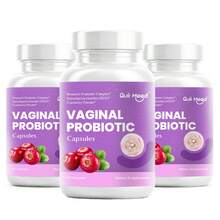 Quit Mood Vaginal Probiotic Capsules For Women - 60 Count, Supports Feminine Health, PH Balance & Odor Control, With Cranberry Powder & XOS Prebiotics To Maintain Vaginal Flora Balance - 180 Capsules/Bottle - 查看 11