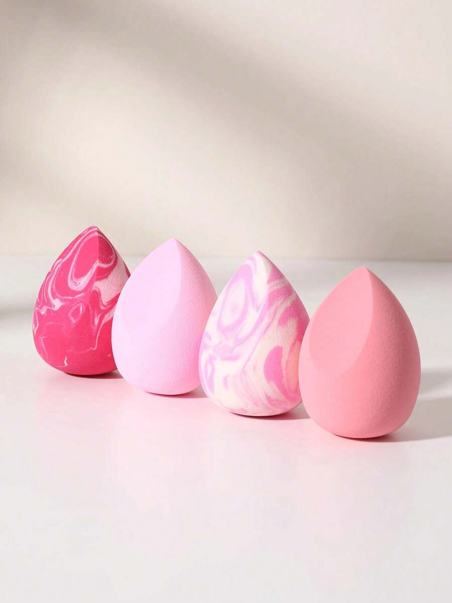 4pcs Makeup Sponges, Suitable For Cream And Powder Concealer, Makeup Tool, Makeup, Affordable, Room Decor, Vanity, Travel, Bedroom, Makeup Accessories, Makeup Puff, Makeup Sponge, Makeup Puff, Makeup Sponge, Affordable, Christmas Gift Filler, Makeup, Makeup Tool, Affordable Item, Gift, Women Gift, Christmas Gift,Giveaways,Travel,Cheap Stuff,Travel Essential