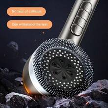 Handheld Shower Head With Filter - High Pressure Shower Head With 4 Spray Modes, Softens Hard Water Shower Head With Hose, Bracket And Filter To Remove Chlorine And Heavy Metals Bathroom Accessory - Multicolor - View 6