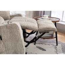 Recliner Parts - Light Brown + Velvet + Bedroom - View 2