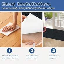 Large Entrance Mat, Suitable For Indoor Floor Mats At Entryways, Non-Slip Welcome Doormat With Backing, Machine Washable, Non-Slip Area Rug For Entryway, Kitchen, Living Room, Bedroom, 60*90cm/23.6*35.4 Inches, Doormat - Multicolor - View 11