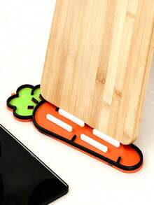 1pc Pot Lid Pad, Spatula Storage Pad, Soft Rubber Countertop Drain Pad, Insulation Pad, Cutting Board Placement Pad, Soap Drain Pad. - Multicolor - View 4