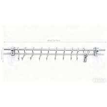 8mm Solid Stainless Steel Kitchen Hook: Drill/Drill-Free Dual-Use, 12cm Adhesive Rack For Tableware, Pot Lids & Towels - Silver - View 4