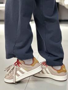 adidas originals CAMPUS 00s CNY 新年款式 馬年限定 復古緩震透氣輕便薄底 麵包鞋板鞋 男女同款 - 卡其色 - 查看 10