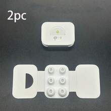 【1 个清洁刷和 3 对耳塞】带降噪孔的替换耳塞，兼容 Apple Pro 和第二代；三合一清洁套装，兼容 Apple 1、2、3、Pro/Pro 2；硅胶耳塞，兼容 Apple Pro（S/M/L） - 白色 - 查看 14