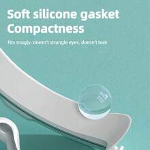 1 Pair High Definition Anti-Fog Waterproof Swimming Goggles, Unisex Swim Goggles With Large Frame And Electroplated Lens, Swimming Equipment - Quick Adjust Silicone Strap, Wide Vision - Ideal For Pool, Beach And Other Summer Activities - A - View 8