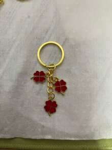 1pc/4pcs Lucky Keychain, Good Luck Pendant, Cute & Small, Valentine's Day Gift, Best Friend Gift, Graduation Student Gift - Multicolor - View 9