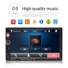 Auto Estereo De Pantalla Doble Din Control Volante & Camara - A - Ver 6