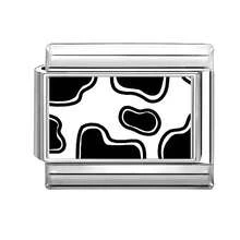 1件DIY照片模块化手链，饰有心形花朵元素，适合作为派对礼物送给朋友/情侣，适用于圣诞节、新年、万圣节、情人节等场合。设计精美，采用不锈钢材质，兼具实用性和时尚感，优雅的黑色风格，营造圣诞氛围，可用于圣诞装饰、派对穿搭、圣诞礼物、圣诞家居装饰、复古夏季风格、优雅服饰、万圣节配饰，也适合所有季节、学校、晚会、毕业典礼等场合佩戴。 - M293301 - 查看 23