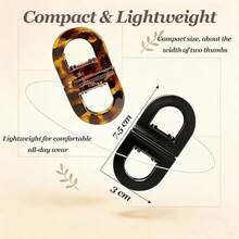 Magnetic Hair Clips – Strong Hold No-Slip Magnetic Hair Styling Clips, Seamless 2-In-1 Design For Easy Everyday Hairstyles, Gentle On All Hair Types Strong Hold - A - View 10