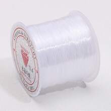 Dây xâu hạt 0.2-0.8mm, dây nylon trong suốt không co giãn, nguyên liệu làm trang sức bán sỉ - # - Xem 5