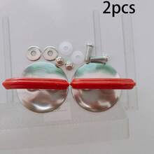 2pcs Stainless Steel Universal Pot Lid Handle, Heat Resistant, With ABS Plastic Heat Resistant Grip And Installation Screws - Cookware Replacement Top Handle, Durable Pot Lid Accessories, Suitable For Kitchen Cooking Equipment - Multicolor - View 13