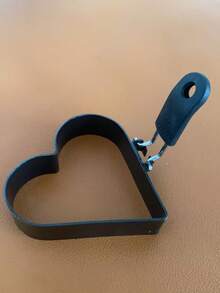 Stainless Steel Heart & Round Shaped Egg Rings, Non-Stick Egg Mold, DIY Cooking Tool For Fried Eggs, Omelets - Multicolor - View 14