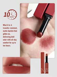 NARS Powermatte唇膏 #135 Mogador 1.5克/0.05盎司 | 浓郁哑光唇色，高饱和度 | 轻盈舒适，持久显色 | 不拔干，丝绒哑光妆效 | 顺滑易涂，色彩鲜艳 | 多款浓郁色号可选 | 适合日常或特殊场合打造浓郁唇妆 - 135 Mogador - 查看 2