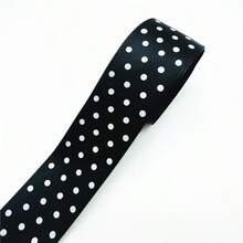 5yards 2.5cm 1inch Bows & Ribbons Printed Dots Satin Ribbon DIY Bow Hair Wedding Valentine's Day Handmade DIY Materials Christmas Decoration - Pick Colors - View 3