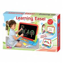 OISE ART STORE Lavagna Con Supporto Da Tavolo O Pavimento Con Accessori Puzzle Lettere Numeri - - Multicolore - Visualizzare 3