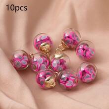 Creative Fruit Strawberry Pineapple Watermelon Colorful Drifting Bottle Glass Bottle Pendant Wishing Bottle DIY Pendant - Multicolor - View 16