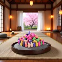 Mixed Mini Backflow Incense Cones For Patio Incense Deodorization, Home Decor Products - 150pcs - View 10