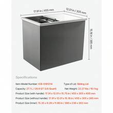 Coolers - 455 X 305 X 400 mm - View 7