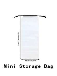 1pc Long Wedding Dress Dust Cover Bag, Bridal Gown Storage Bag - Multicolor - View 7