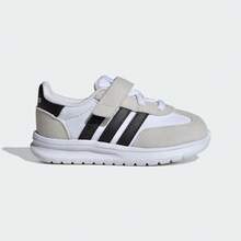 Adidas 婴儿/幼儿男童 RUN 70s 2.0 EL I 跑步鞋，低帮 JI2269 - 淺灰色 - 查看 6