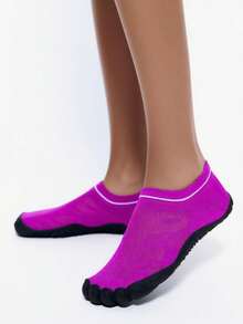 New Women's Water Shoes; Beach Shoes, Quick-Dry Wading Shoes, Sandals, Outdoor Swimming Shoes, Diving Shoes, Non-Slip Lightweight Water Shoes; Women's Wading Shoes - Purple - View 2