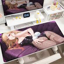 New Sexy Anime Girl Marin Kitagawa Mouse Pad Kawaii Table Mat Large Deskmat XXL Mousepad Game Mat PC Non-Slip Accessories Carpet - LW 11 - 查看 3