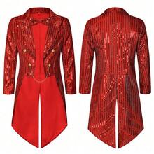 Men Cosplay Clothing - Red - View 4