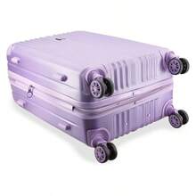 ROYAL Maleta ANDERMATT, Mediana 24u201D, rgida ABS, expandible, candado de  Morado - Morado - Ver 9