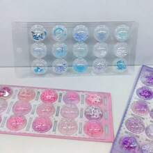 可爱纯色 3D 立体浮雕贴纸 - 浅色设计，适合装饰手机壳和笔记本，是 DIY 项目、制作趣味贴纸、装饰日记本和计划本的理想之选，3D 立体浮雕贴纸、日记贴纸、装饰贴纸和文具贴纸。 - 粉紅色星球 - 查看 7